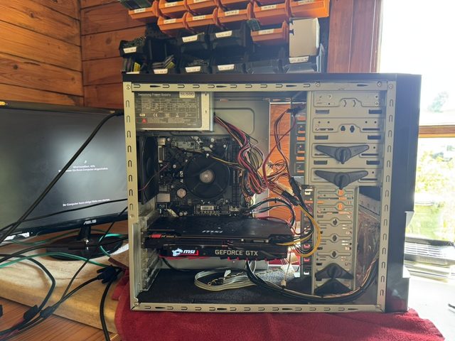 PC build and Windows installation in the workshop