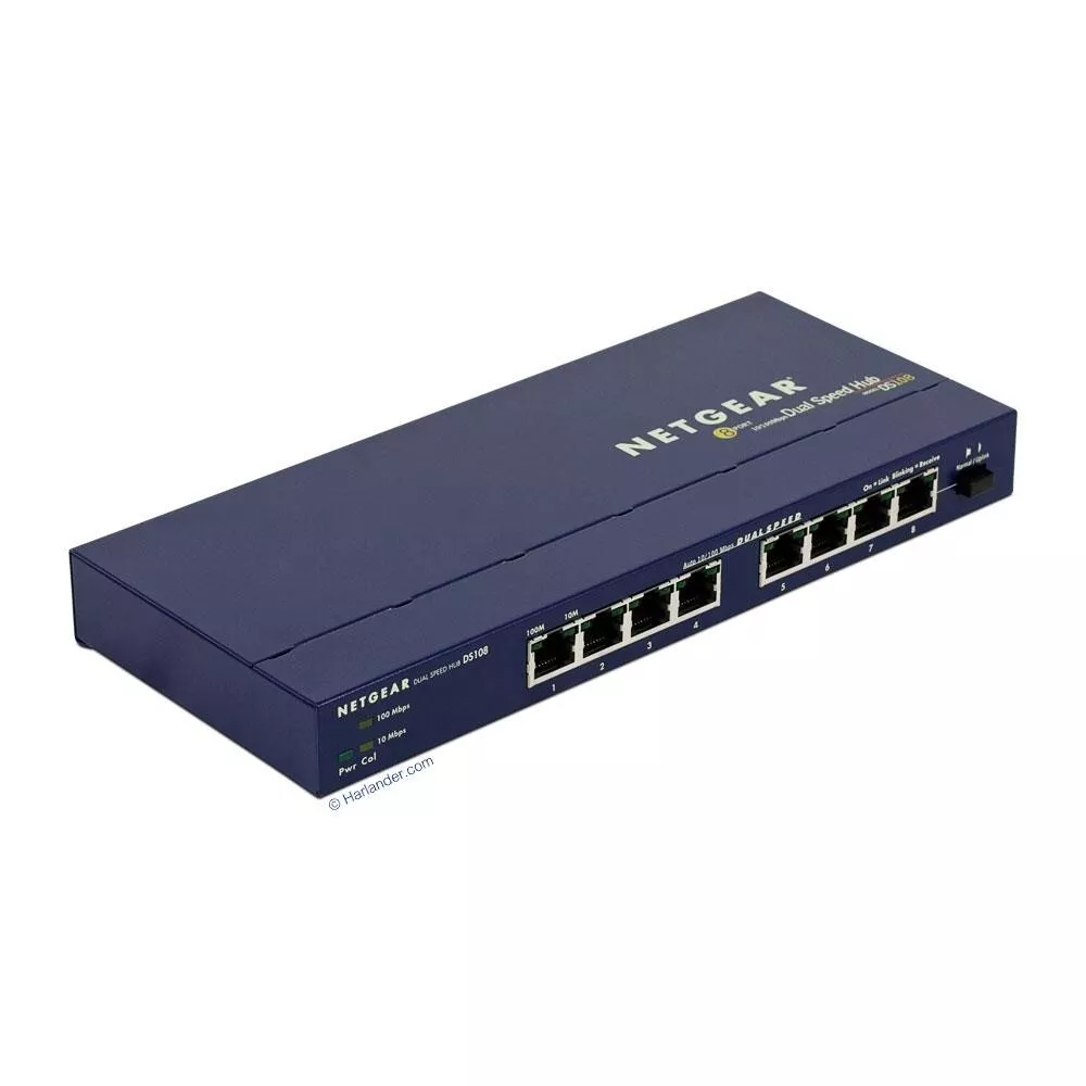 Netgear DS108 8-Port Dual-Speed Hub